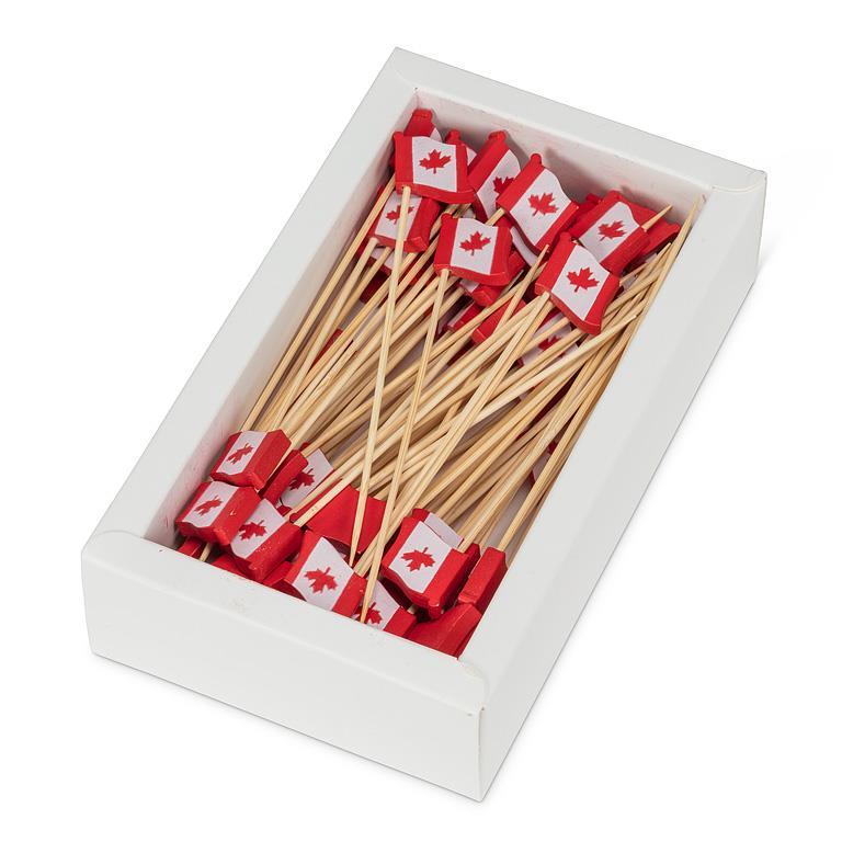 Canada Flag Pick - 4.5"L