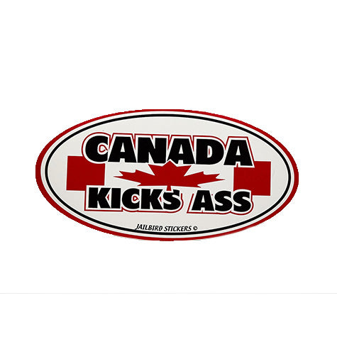 Canada Kicks Ass Sticker
