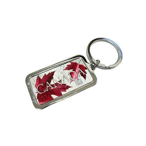 Canada Maple Leaf Keychain