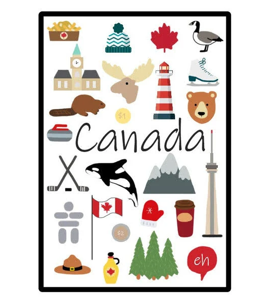 Canada Tea Towel