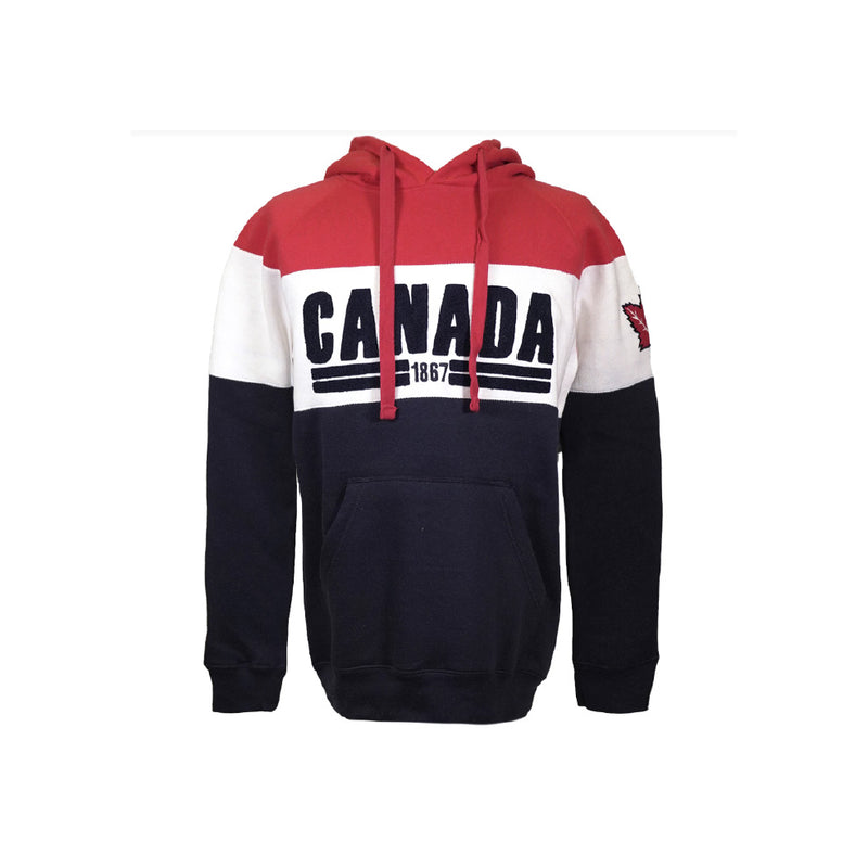 Canada Adult Tritone Chenille Hoodie