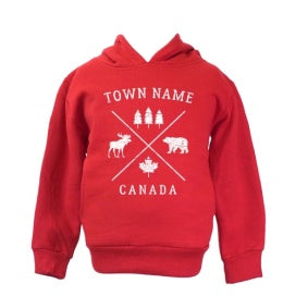 SSM Cross X Adult Basic Hoodie Cardinal
