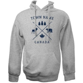 SSM Cross X Adult Basic Hoodie Sports Grey