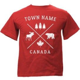 SSM Cross X Youth Basic Tee Red