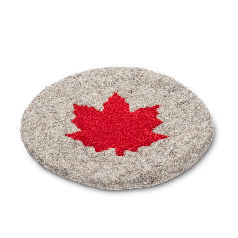 Maple Leaf Coaster 4"
