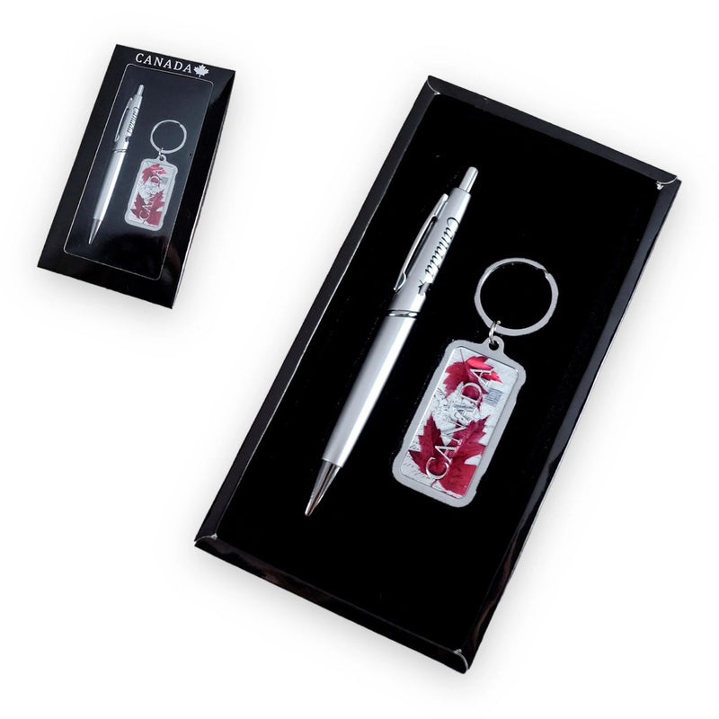 Gift Set - Canada Pen & Keychain