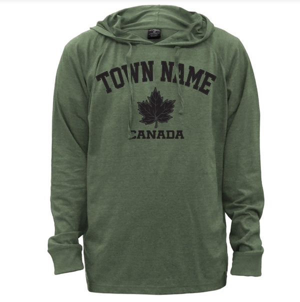 SSM Adult Lightweight Hoodie Heather Military