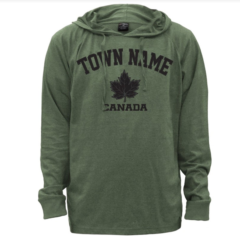 SSM Adult Lightweight Hoodie Heather Military