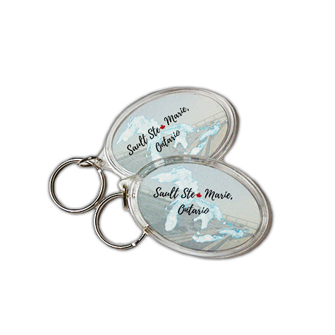 Sault Ste. Marie Keychain