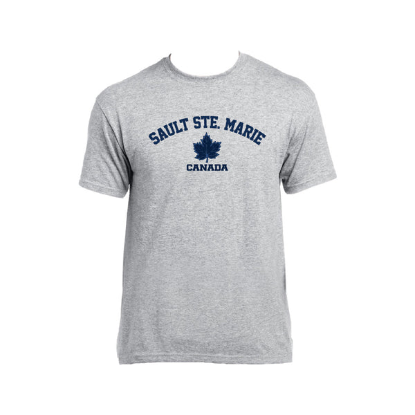 SSM Maple Icon Adult Basic Tee Sports Grey