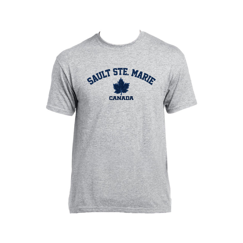 SSM Maple Icon Adult Basic Tee Sports Grey