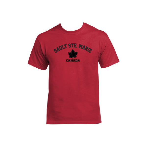 SSM Maple Icon Adult Basic Tee Cardinal